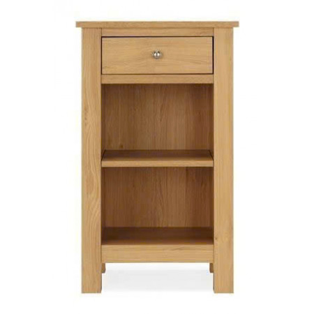 PPS Oak : Bàn Điện Thoại Nhỏ 2 Tầng + 0 Giỏ Cói